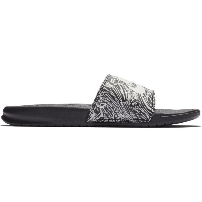 nike sandals black