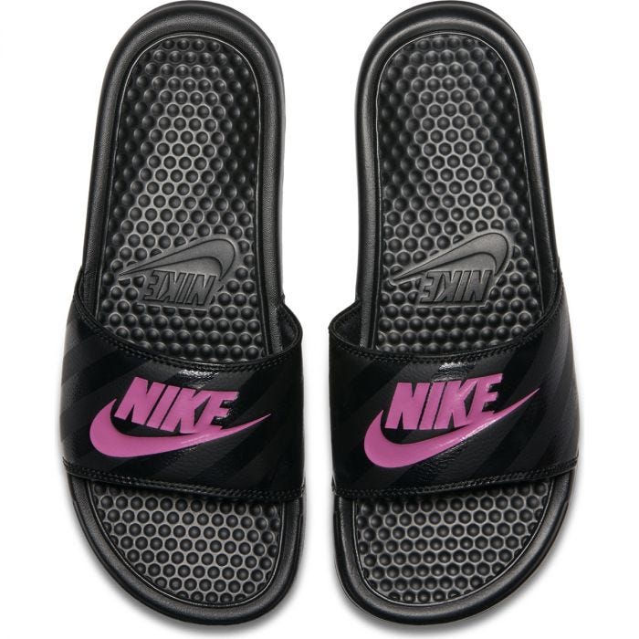 nike benassi slide black