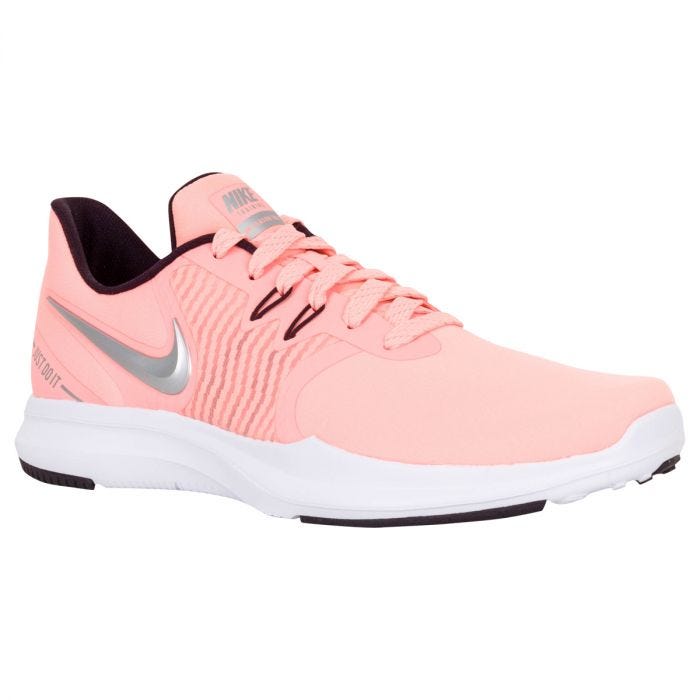mezcla Rectángulo Prosperar Nike In-Season TR 8 Women's Training Shoes - Pink/Metallic Silver/Burgundy  Ash