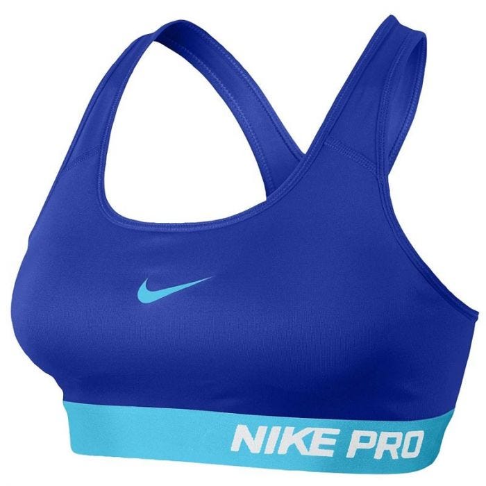 nike pro padded bra