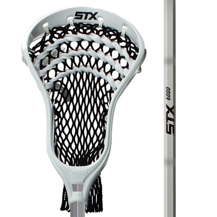 STX Mens Lacrosse Stallion 200 U Complete Attack/Midfield Stick with Shaft and Head 