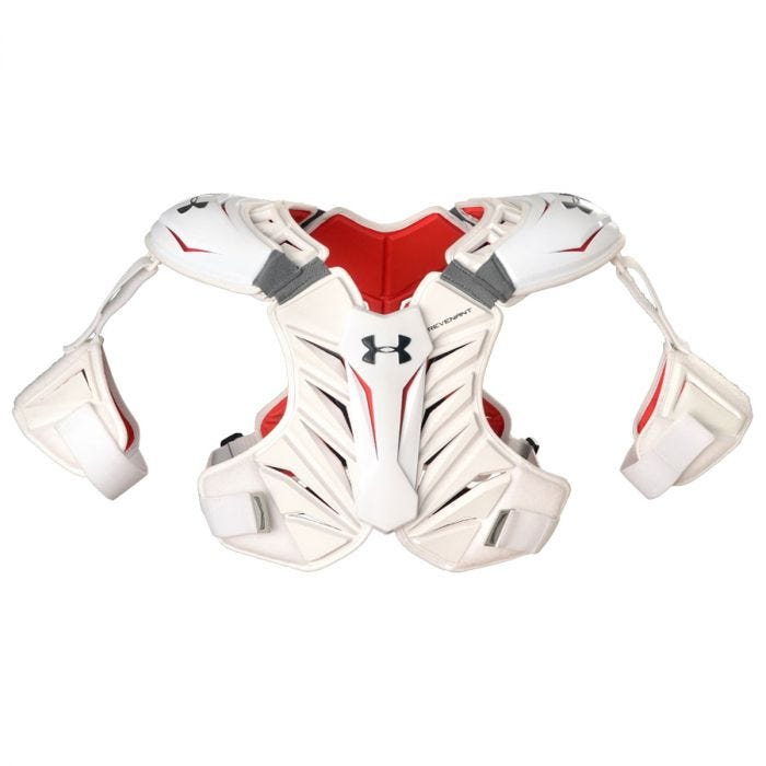 Hecho un desastre derrota Monarquía Under Armour Revenant Lacrosse Shoulder Pads