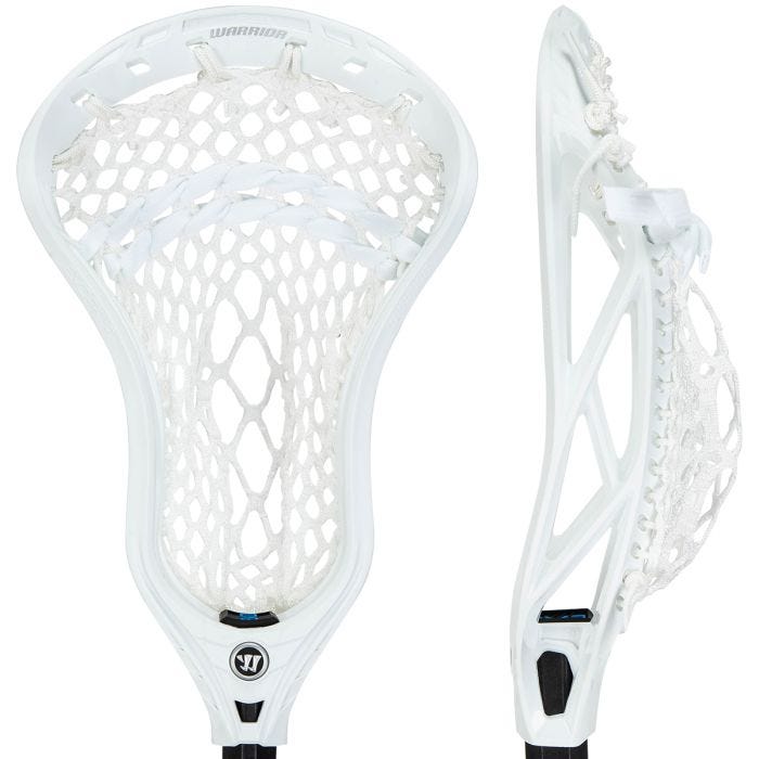 Warrior Evo QX2D ISO Warp Strung Defense Lacrosse Head
