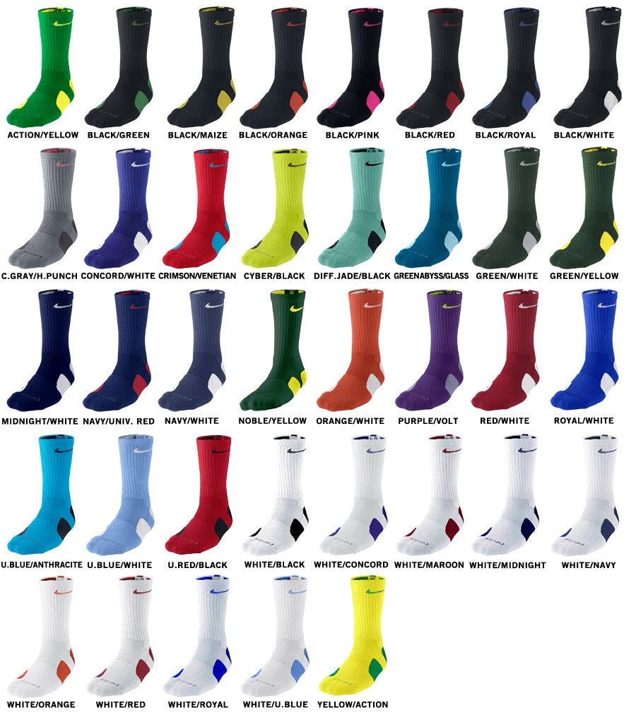 nike dri fit basketball socks