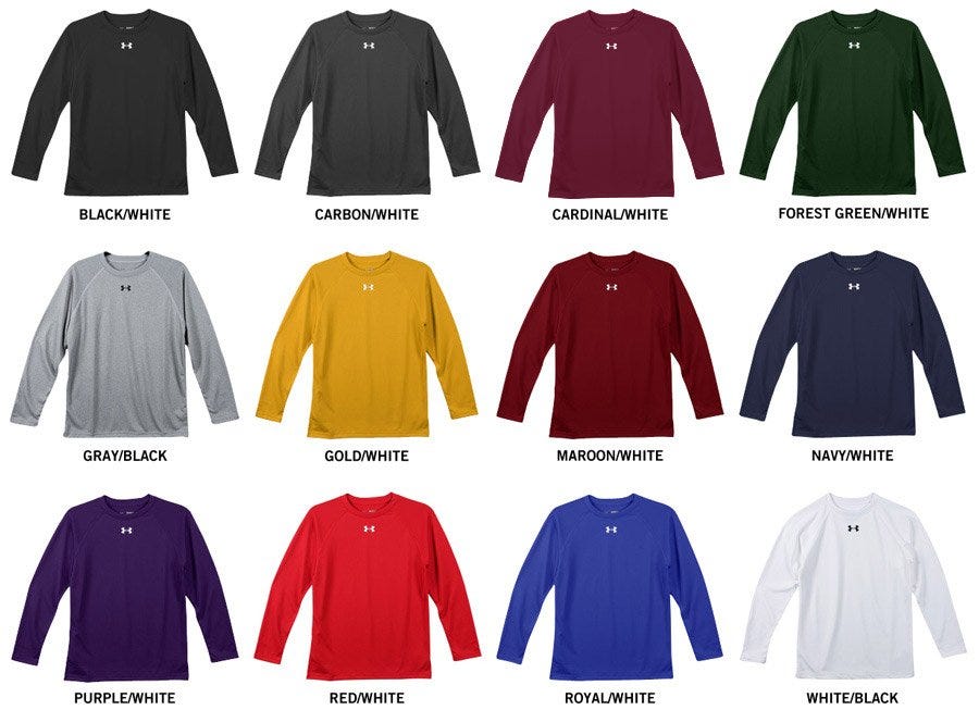 under armour long sleeve loose fit 