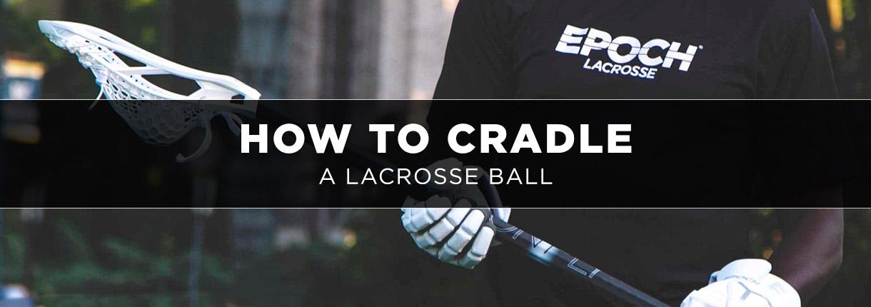 cradling lacrosse ball