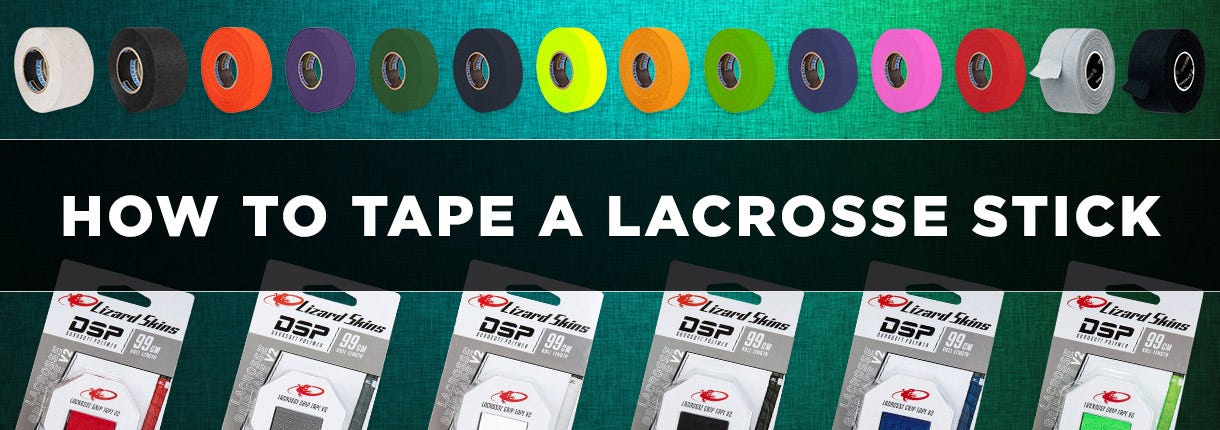 Lacrosse Tape for Your Stick, Shop Tape for a Custom Stick