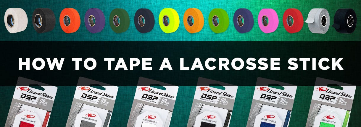 How to tape a lacrosse stick! #GetCrackin #lacrosse #lacrosseboys #lac