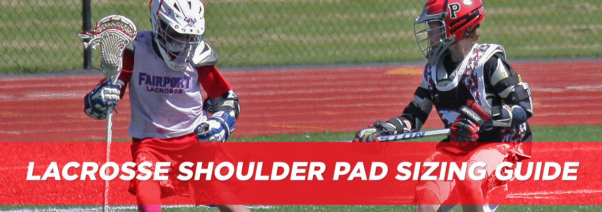 Lacrosse Shoulder Pad Sizing Guide & Chart | LacrosseMonkey
