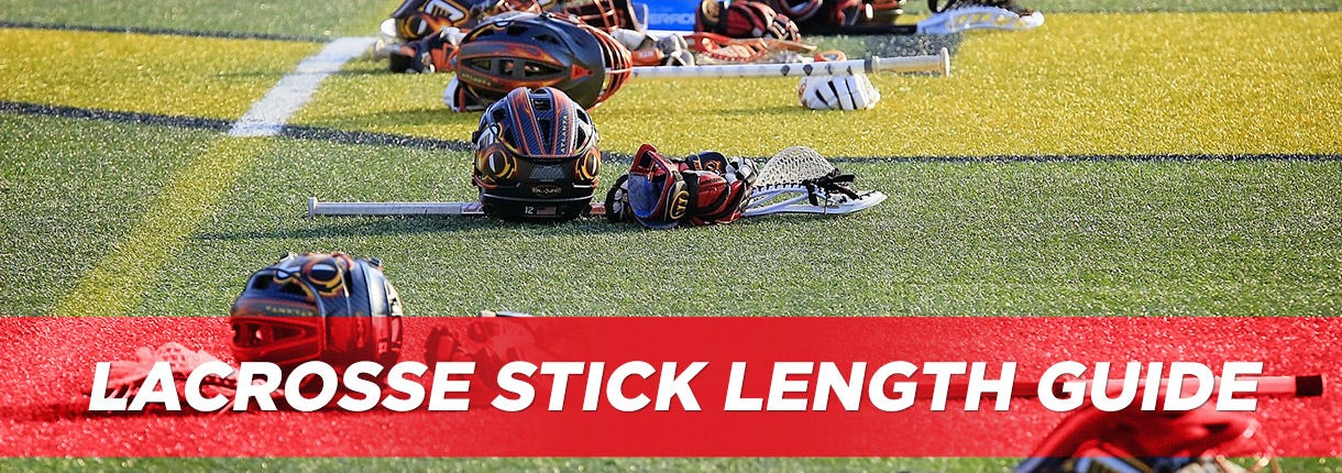Lacrosse Stick Length Guide & Size Chart | LacrosseMonkey