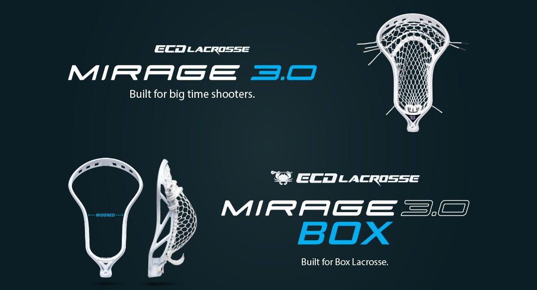 ECD Lacrosse Mirage 3.0: Built for big time shooters
