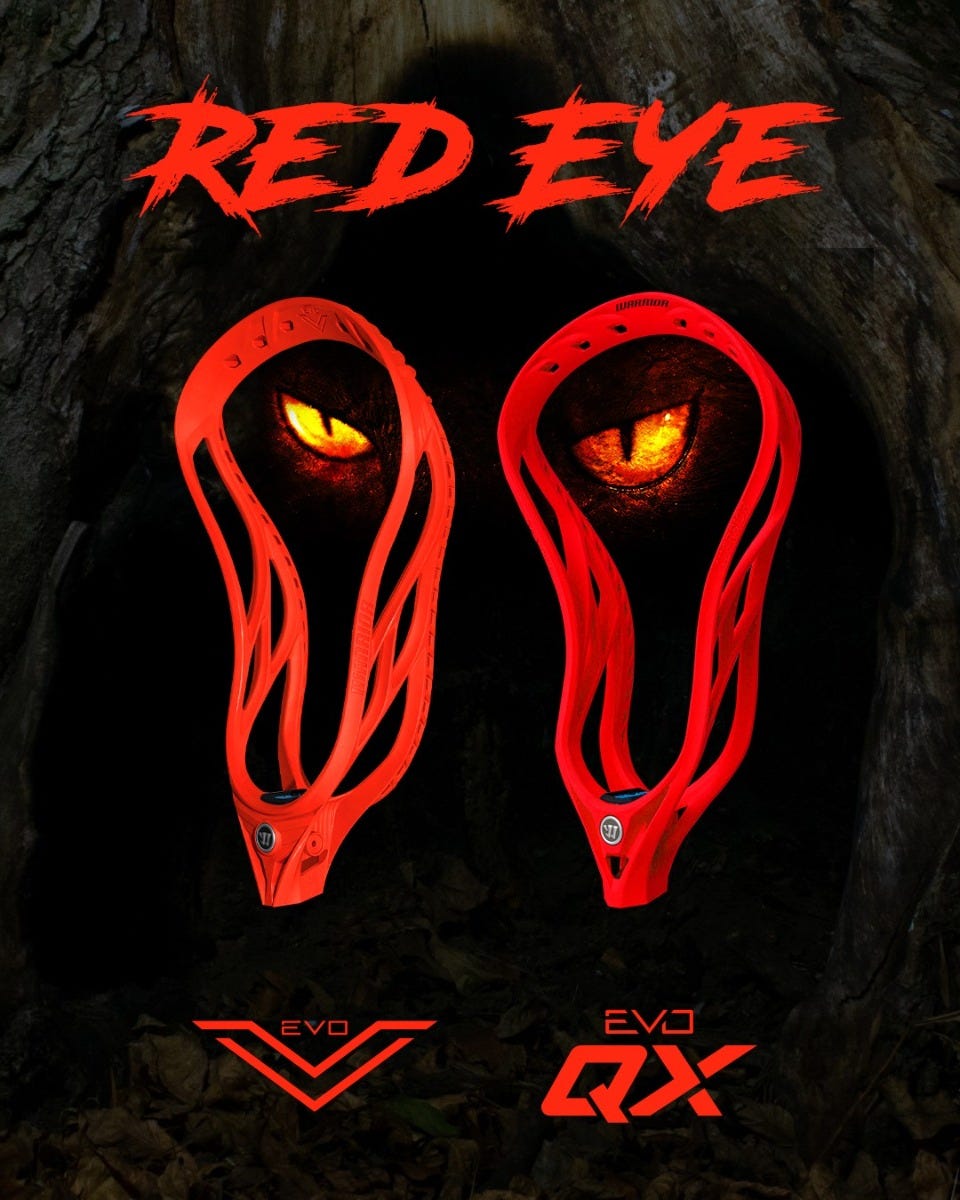 Warrior Limited Edition Lacrosse Equipment