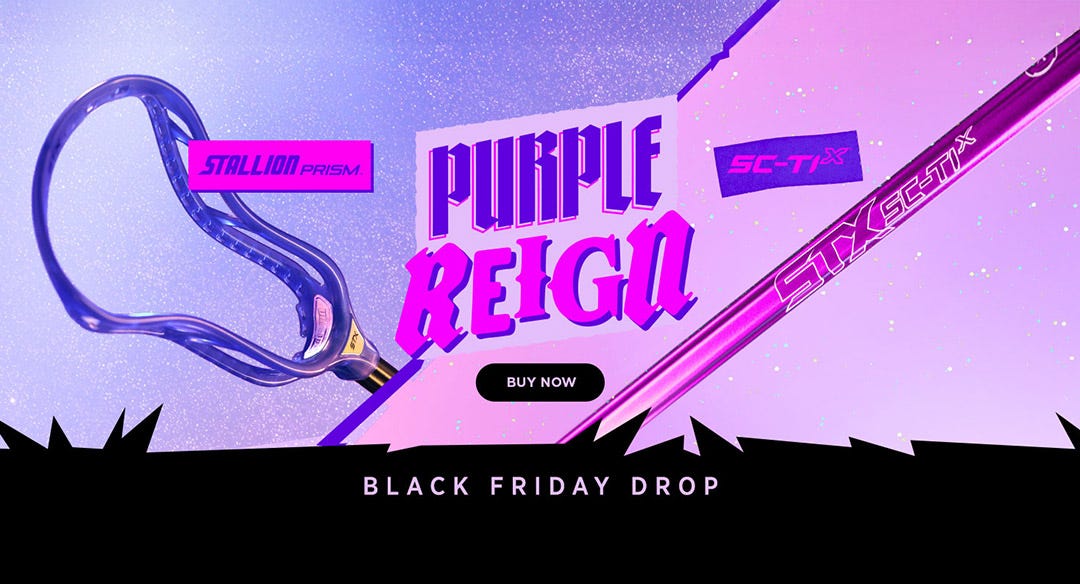 STX Stallion Prism and SC-TI X Purple Reign Black Friday Drop