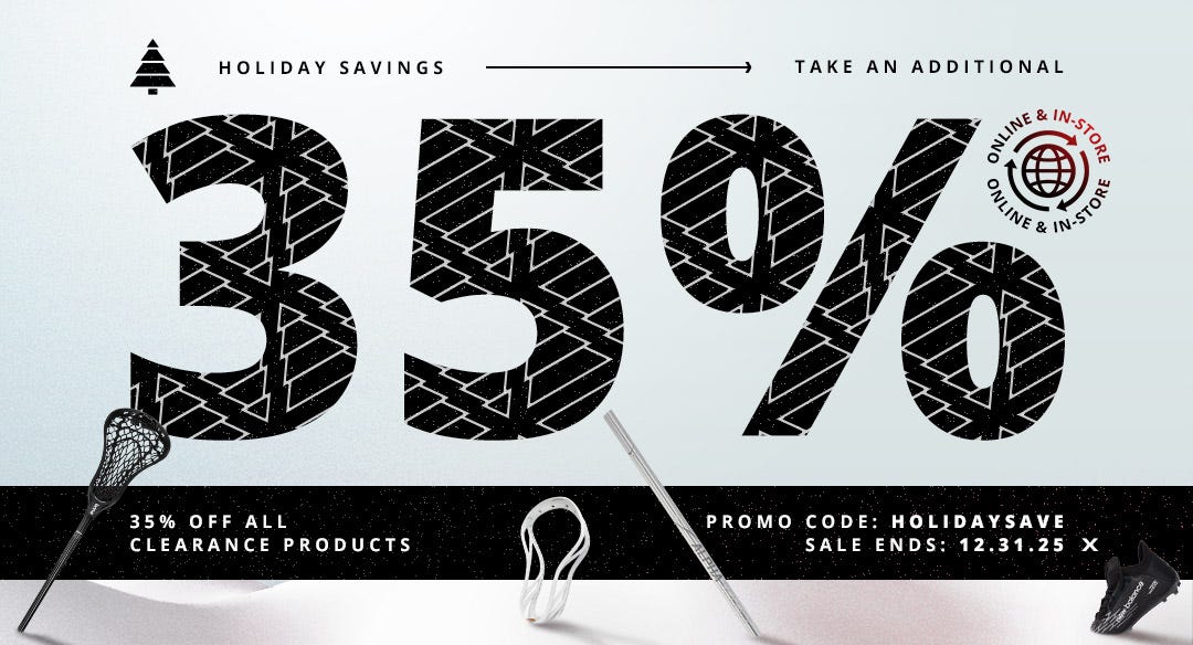 Holiday Savings: Take an additional 35% off all clearance products with promo code HOLIDAYSAVE. Sale ends 12/31/25.