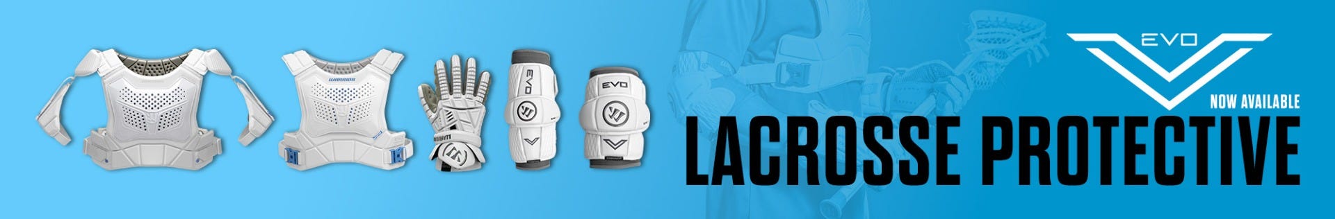 Warrior Evo V lacrosse protective
