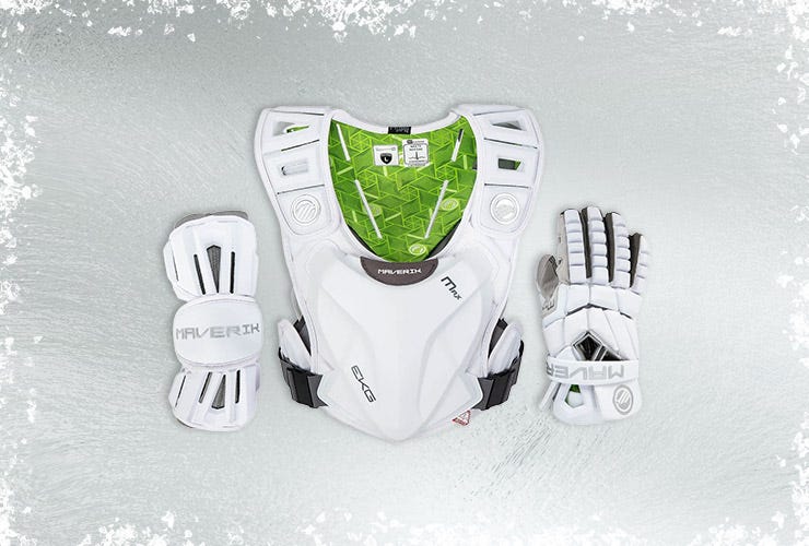 Maverik Max protective on an icy background