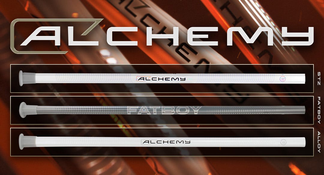 Warrior Alchemy Lacrosse Shafts