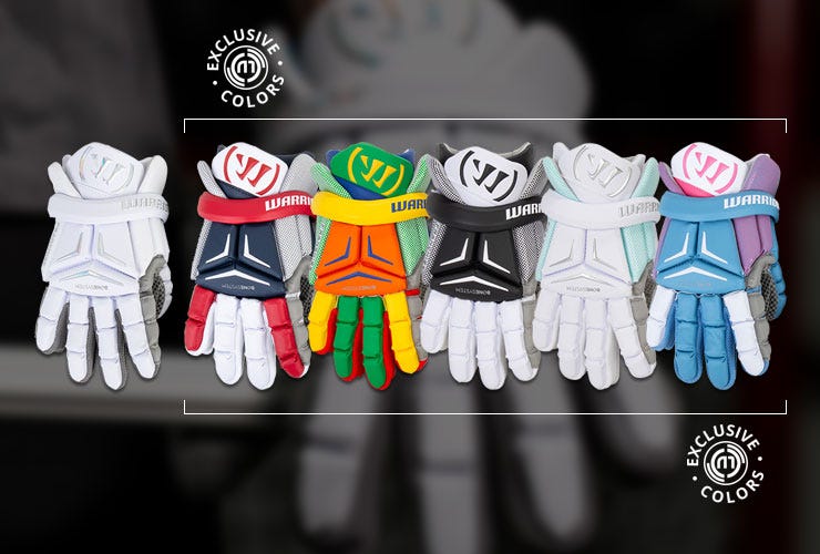 Warrior Franchise Gloves: Monkey Exclusive Colors
