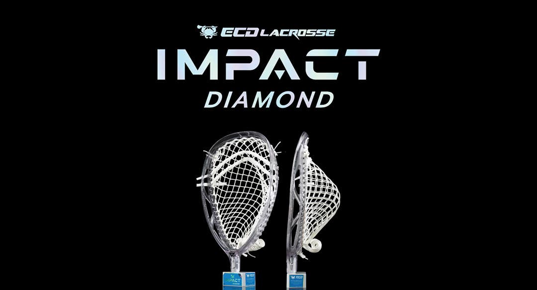 ECD Lacrosse Impact Diamond goalie head