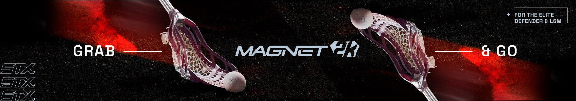 STX Magnet 2K Lacrosse Head. Grab and go.