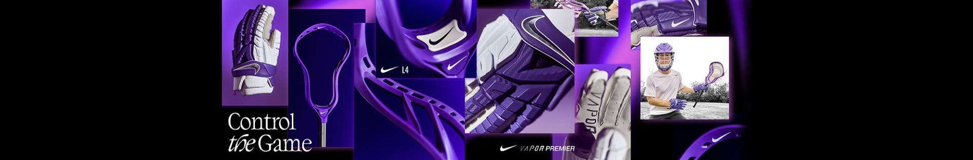 Nike Limited Edition Purple Collection. Control the game.