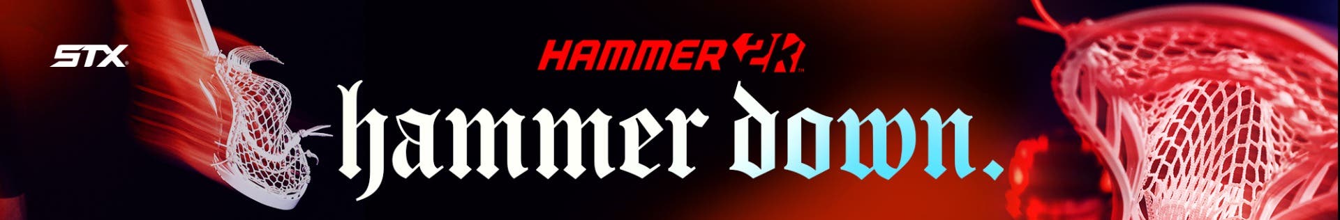 STX Hammer 2K lacrosse head. Hammer down.