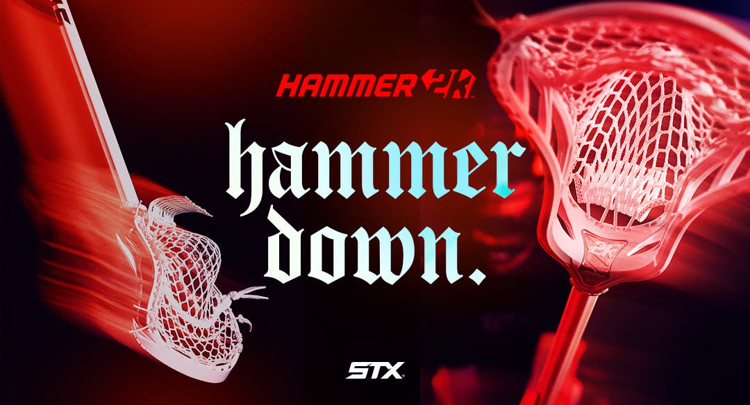 STX Hammer 2K lacrosse head. Hammer down.