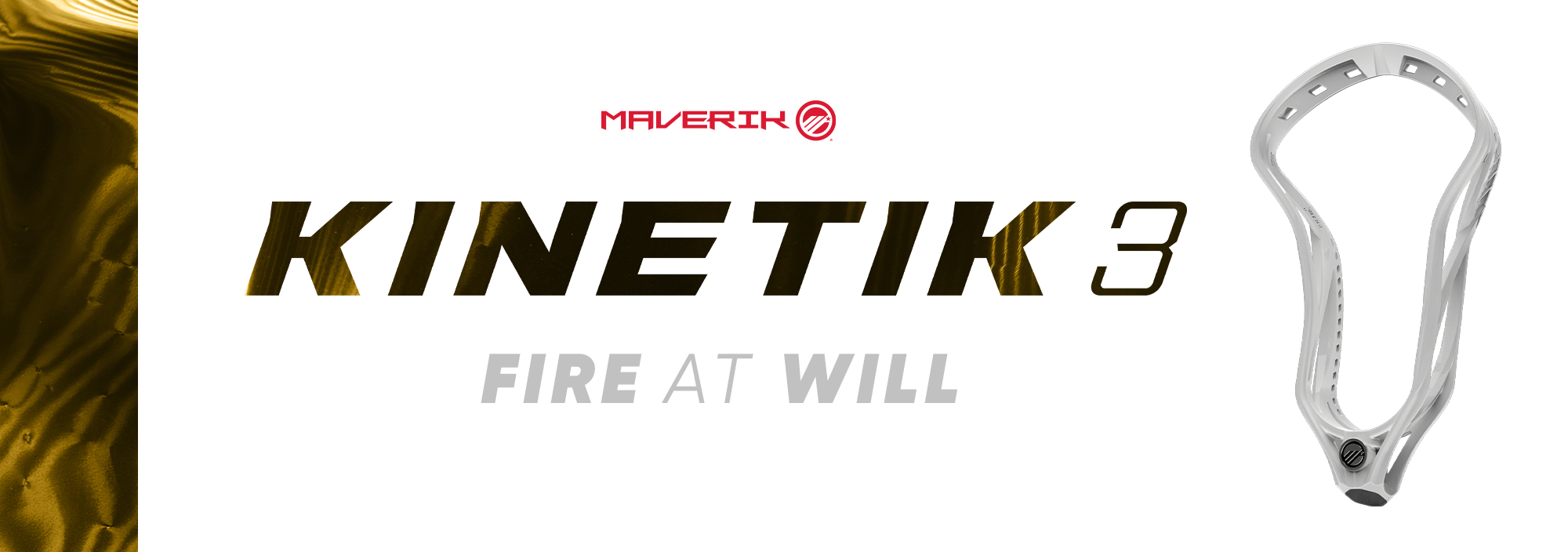 Maverik Kinetik 3 Unstrung Lacrosse Head