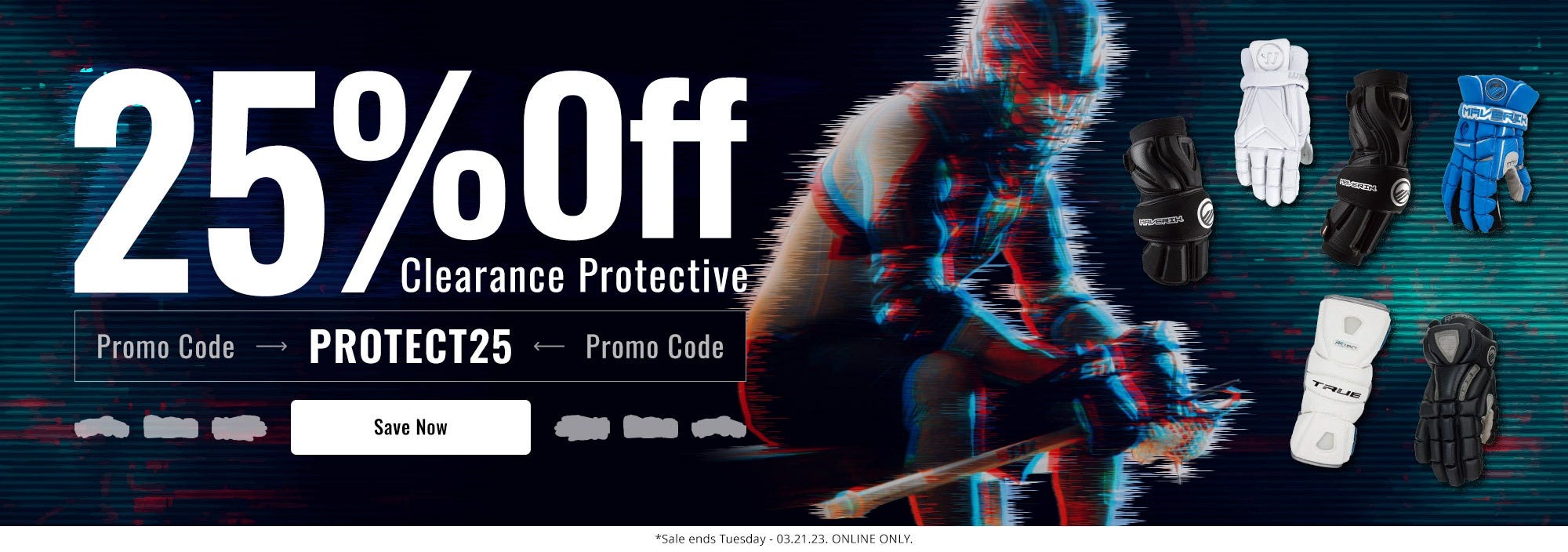 25% off clearance protective