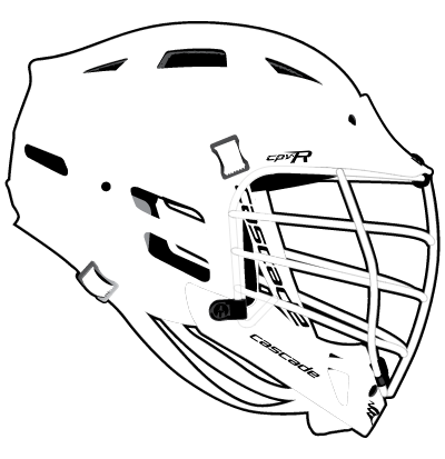 Cascade CPV-R Custom Lacrosse Helmet