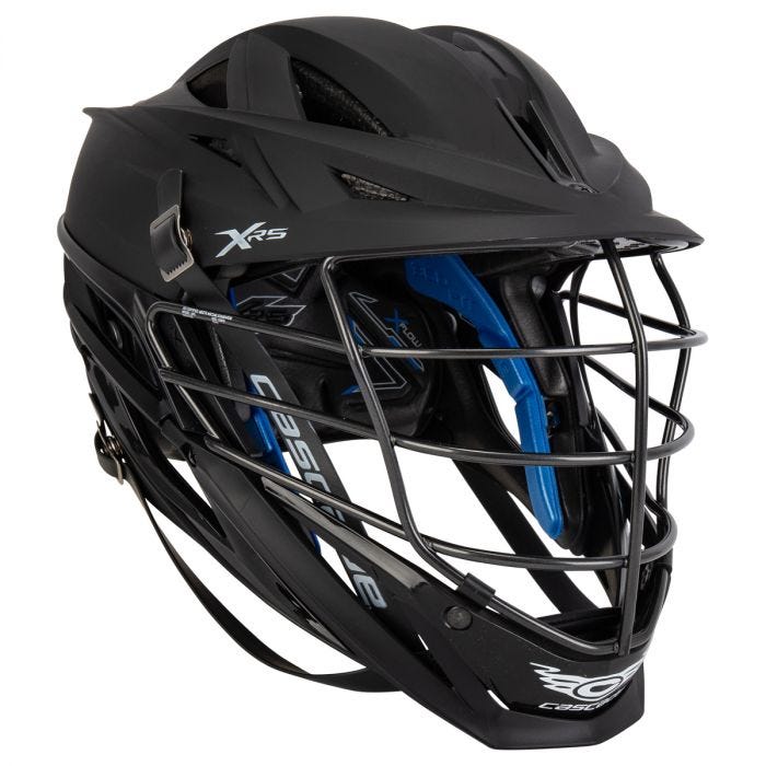 Cascade XRS Matte Black Helmet Black Cage